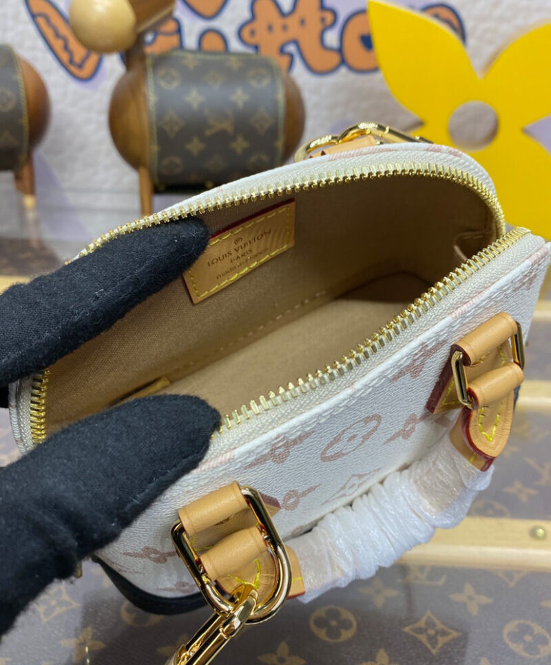 Louis Vuitton Nano Alma M46895 Cream